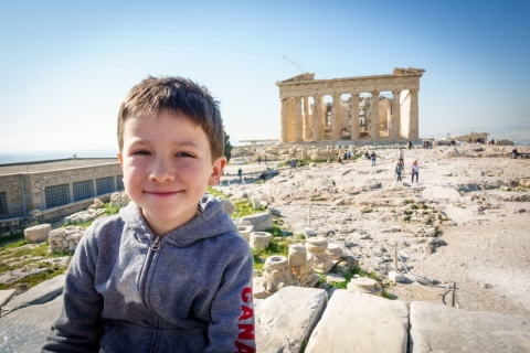 Privétour door de Akropolis voor gezinnen
