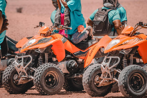 Marrakech Desert: Pool, Quad Biking, Sunset Dinner Fire Show