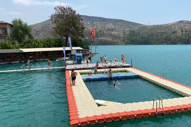 Lado: Passeio de catamarã elétrico, cachoeira, Seleukia, mesquita