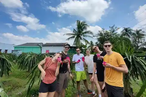 Mekong Delta Erlebnis 1Tag: Fahrrad-Kajak-CANO & Fischen