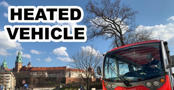 Krakow: City Sightseeing Tour Eco Electric Buggy Golf Cart