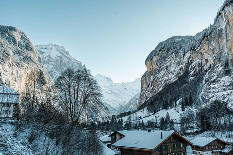 From Basel: Swiss Alps, Lauterbrunnen, & Beatus Caves Tour
