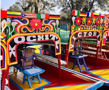 Music and Tequila in Xochimilco visits Coyoacán and CU