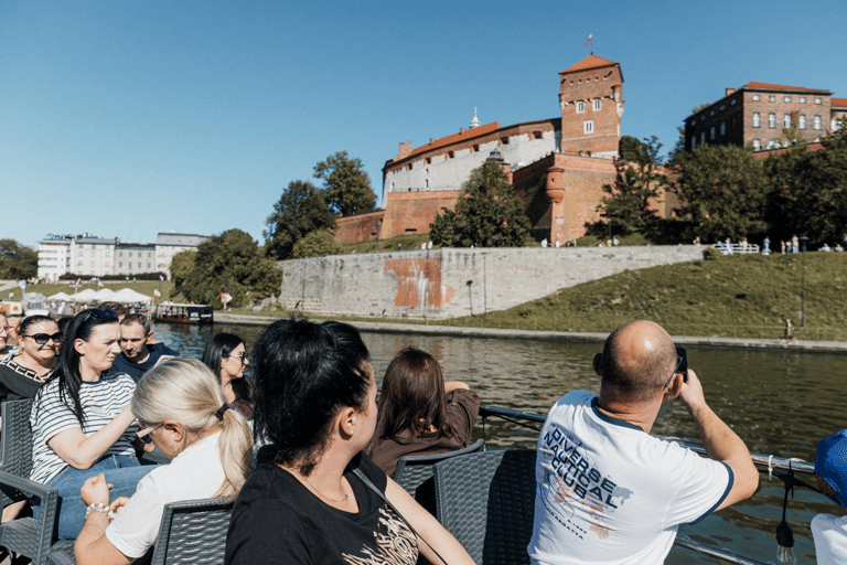 Krakow: Day or Evening Cruise & Live Guide Option Day Cruise with Audio Guide