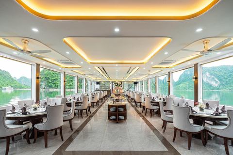 Hanoi: Halong Bay Day Tour with 5-star Cruise & Transfer