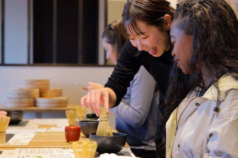 Tokyo: Matcha Making Experience with Sweets in Asakusa