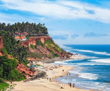 Day Trip to Varkala from Trivandrum (Guided Full Day Tour)