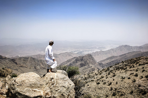 From Muscat: Jebel Akhdar Overnight Camping with Meals