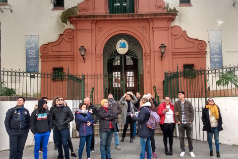 Aula de Arte Fileteado em pequenos grupos e excursão a pé em San Telmo