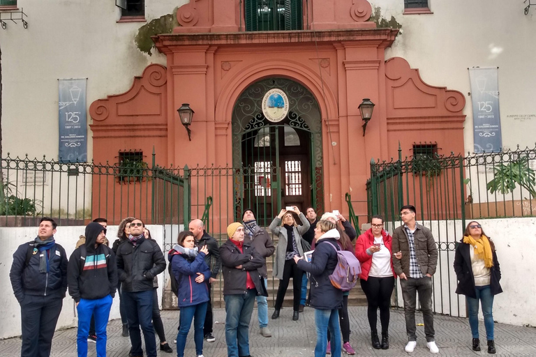 Aula de Arte Fileteado em pequenos grupos e excursão a pé em San Telmo