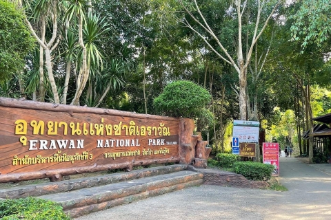 Bangkok: Erawan Waterfall, River Kwai & Death Railway Tour Departure from Khao San Road Meeting Point