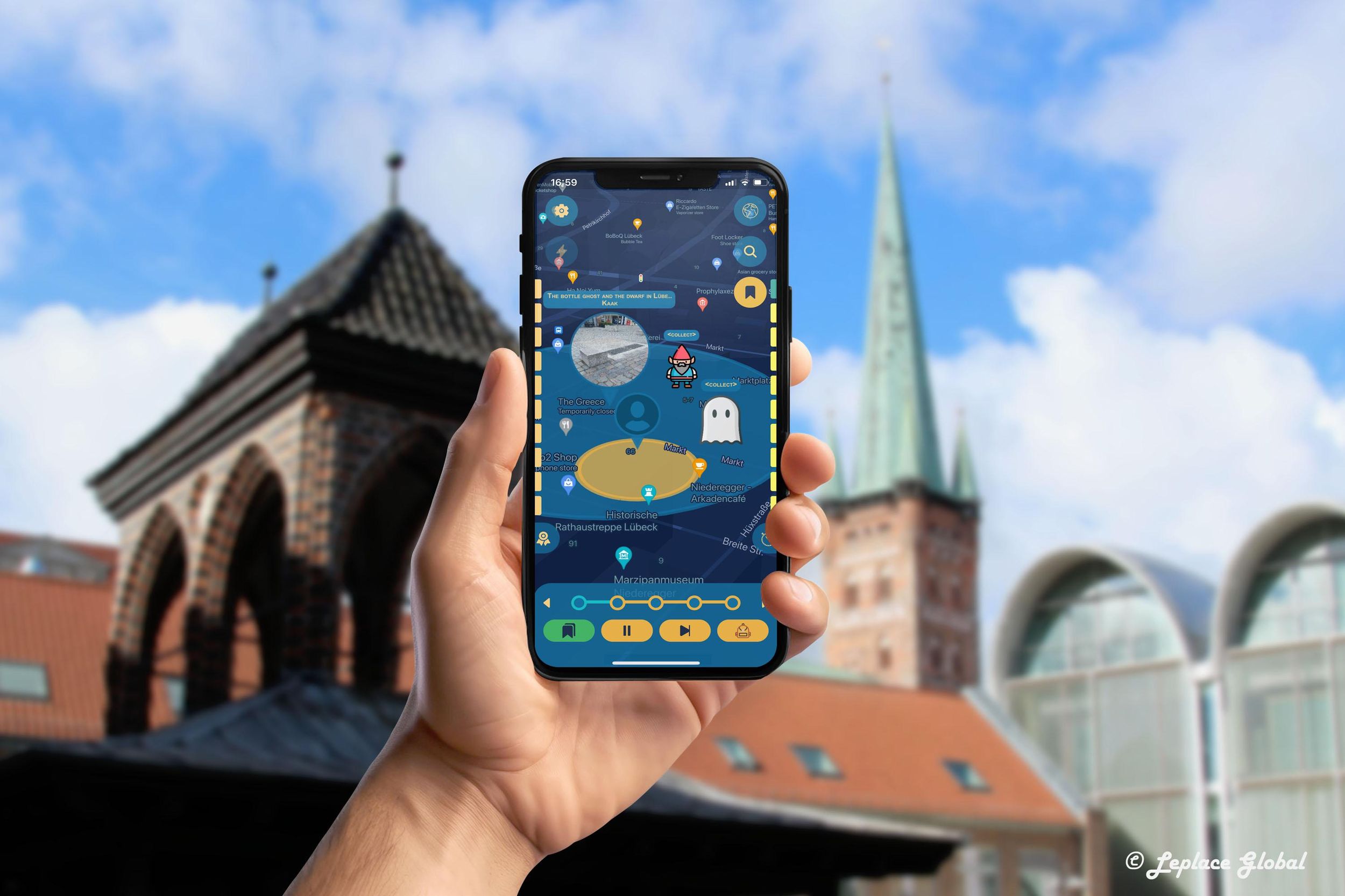 Nosferatu Rundgang mit Smartphone App