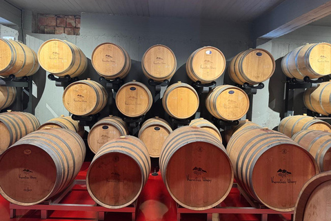 Crete: Wine, Craft Beer, Olive Oil Tasting & Forest Lunch Group tour