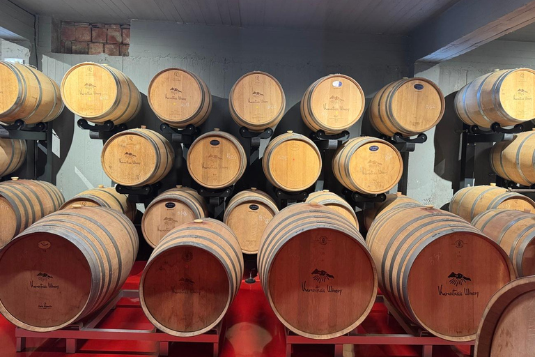 Crete: Wine, Craft Beer, Olive Oil Tasting & Forest Lunch Group tour