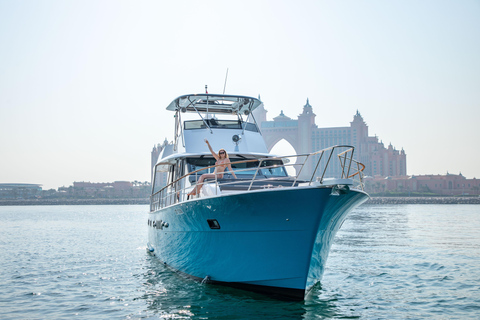 Private Yacht Experience at Sea with Soft Drinks & Juices Experience Burj Al Arab from the Sea. 2hr Private Yacht Tour