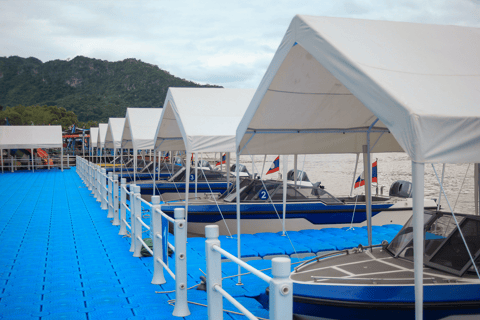 Luang Prabang：Mekong River Speedboat Water Sports Experience 15-minute water experience,not included hotel pick-up