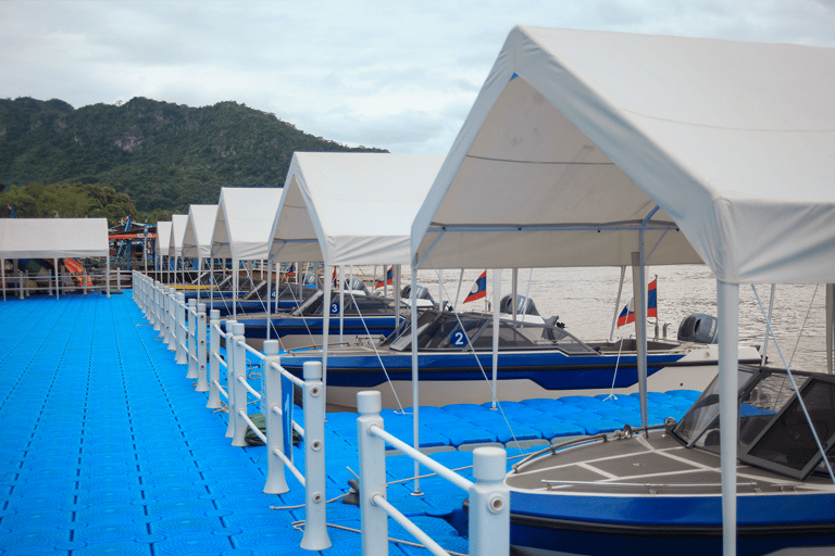 Luang Prabang：Mekong River Speedboat Water Sports Experience 15-minute water experience,not included hotel pick-up