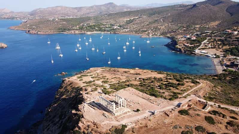 Athen: Tempel des Poseidon und Kap Sounion Tour am frühen Mittag