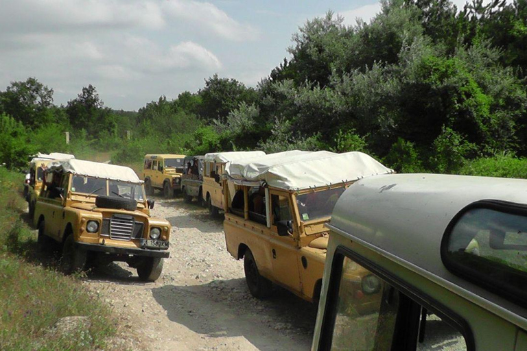 Varna: Jeep Safari with Brandy Tasting and Lunch