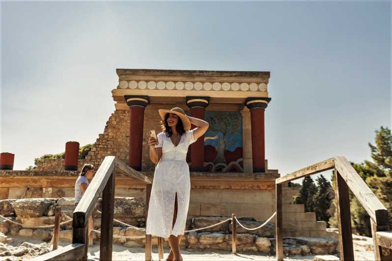 Kreeta: Knossos ja museo E-liput valinnaisilla äänikierroksilla