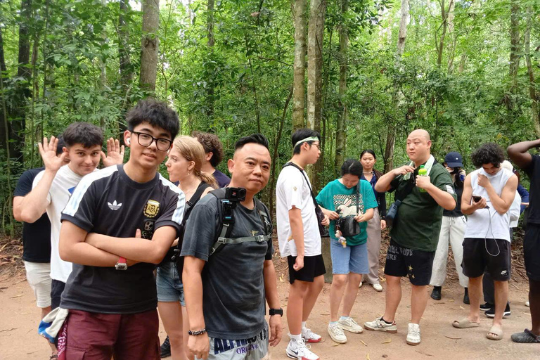 HCM: Explore Cu Chi Tunnels, Shooting, Tasting Steam Cassava Standard Group Tour (Max 25 peoples)