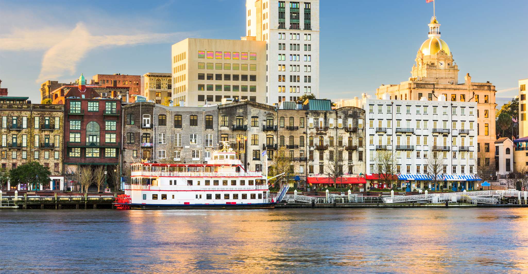 savannah riverboat cruise and city tour combo