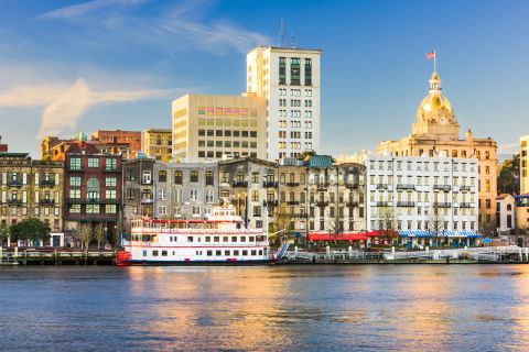 Savannah: Flussschifffahrt & Stadtrundfahrt Combo