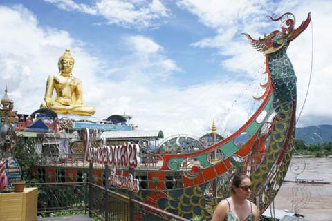 Tour Chiang Rai 3 Temples &amp; Golden Triangle (Full Options)Full option Golden Triangle