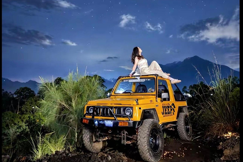 Most Popular: Mount Batur Jeep Sunrise, Black Lava Adventure Jeep Sunrise + Hot Spring + Black Lava + Cafe + Coffee farm
