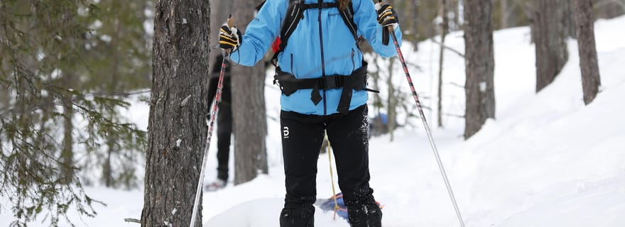 Luleå : Aventure de ski de randonnée nordique