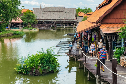 From Bangkok: Ayutthaya & Ayothaya Floating Market Day Trip