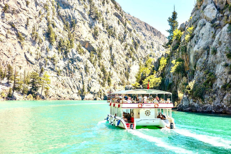 Green Canyon From Side With Lunch And Soft Drinks