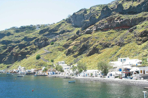 Santorini: Tour of Caldera with Glass-Bottom Boat