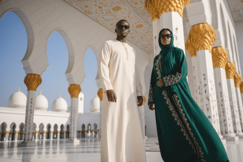 Abu Dhabi: Professional Photoshoot at Sheikh Zayed Mosque