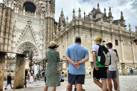 Sevilla: KATHEDRALE KLEINE GRUPPE ÜBERSPRINGEN SIE DIE SCHLANGE
