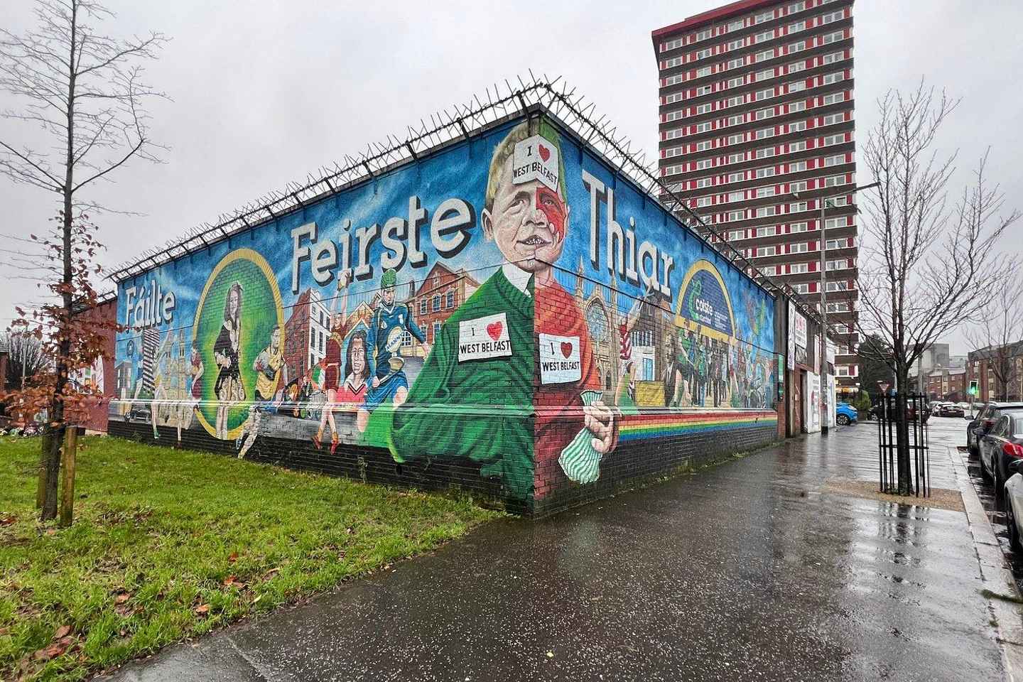 Белфаст: Частный тур на такси по политическим фрескам
