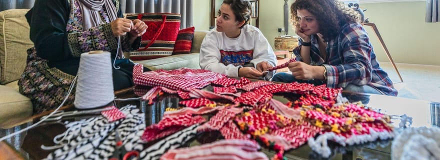 Destinations Baraka : Atelier de fabrication de hadab à Umm Qais