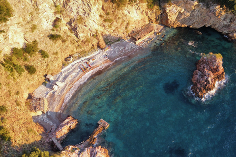 Budva: 18km Sea Kayak Mini Expedition to Petrovac Islands