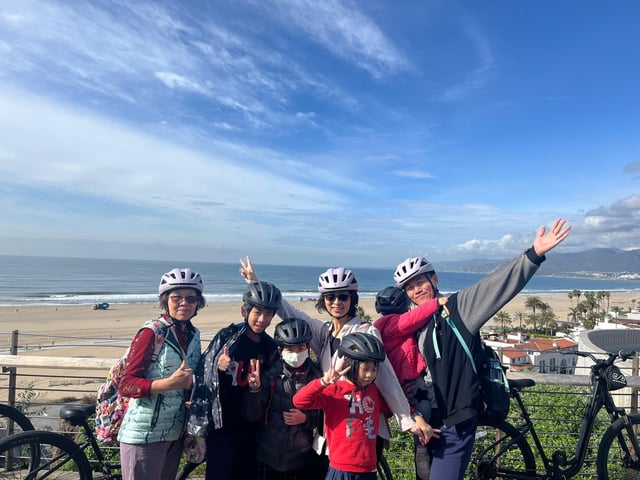 LA : Visite guidée de Santa Monica et Venice Beach à vélo ou en eBike