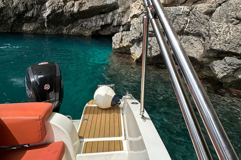 Kotor: prywatna wycieczka łodzią po Zatoce Kotor i Błękitnej Jaskini z drinkiemKOTOR: Prywatna wycieczka łodzią do Błękitnej Jaskini i Zatoki Kotorskiej + bezpłatne napoje