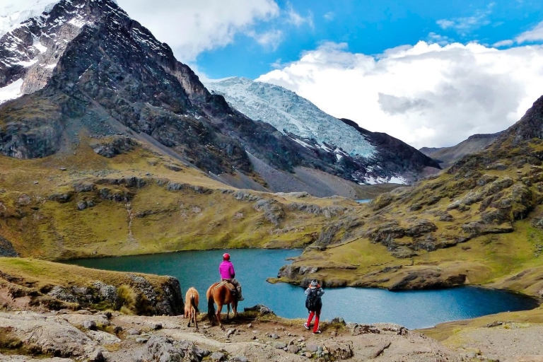 Cusco: Ausangate Tour 7 Lagoons with hot springs Cusco: Ausangate Tour 7 Lagoons 1 day, food included