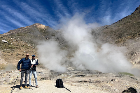 From Arequipa: Colca Canyon 3-Day Trekking Tour with Geyser Visit From Arequipa: 3-Day Trekking in the Colca Canyon, with a Visit to Geysers