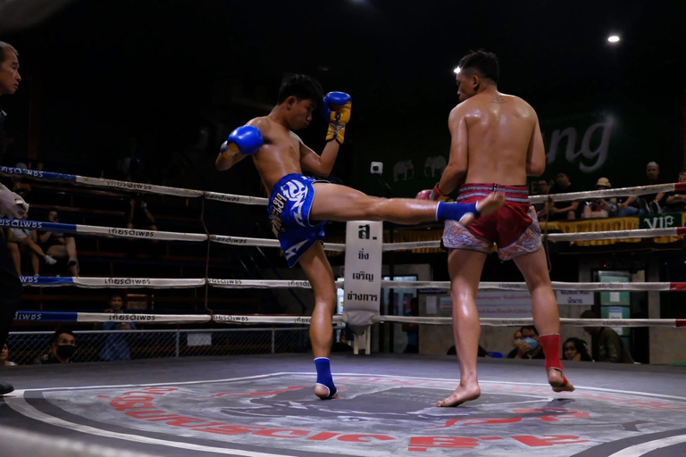 Chiang Mai : Muay Thai Fight Ticket with Hotel Pickup Granstand : Muay Thai Fight Ticket with Hotel Pickup