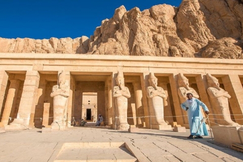 Vanuit Luxor: Westelijke Jordaanoever privétour met lunch