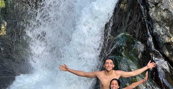 San Juan: Transport to El Yunque Famous Waterslide Adventure