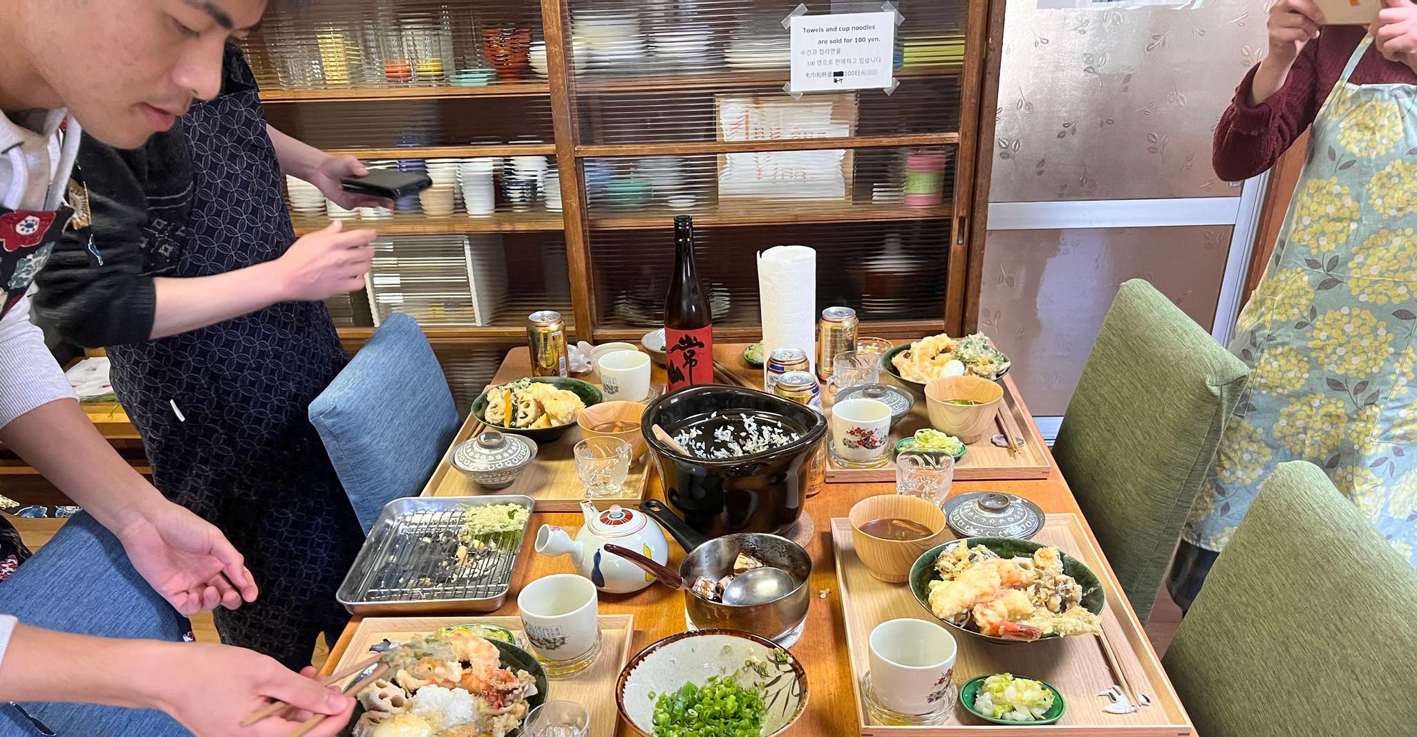 Osaka Authentic Tempura & Miso Soup Japan Cooking Class photo 14