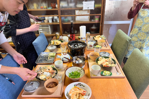 Corso di cucina giapponese sull&#039;autentica tempura e la zuppa di miso a OsakaCorso di cucina giapponese con tempura autentica e zuppa di miso di Osaka