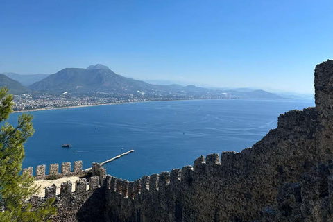 Alanya Boat, City,Cable Car & Sunset Tour from Side & Alanya ALANYA SUNSET TRIP CABLE CAR EXLUDED