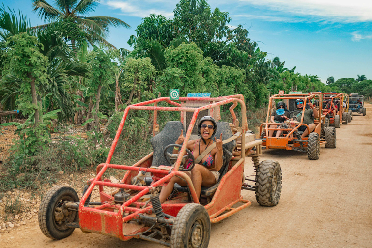 Punta Cana: Aventura en quad + Baño en cueva acuática + Visita al puebloPunta Cana: Solo ATV Buggy (1 Persona por Vehículo)