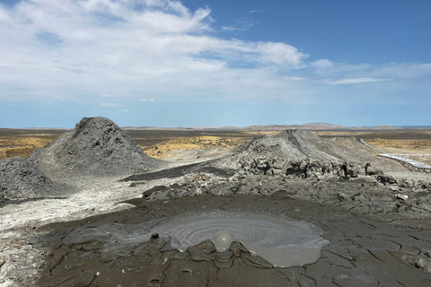From Baku: Gobustan UNESCO Site & Mud Volcanoes Day Trip GROUP Gobustan & Mud Volcanoes